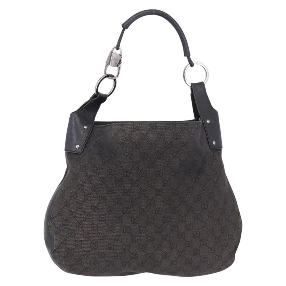 Gucci GG Canvas Handbag Black